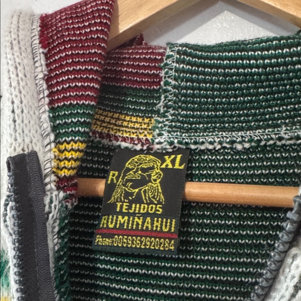 Vintage Tejidos Ruminahui Bob Marley Sweater / One Love / XL - Picture 4 of 7